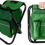 Backpack Cooler Ice Fishing Chair - Waterproof Insulated Backpack Chair - Portable Fishing Chairs for Adults