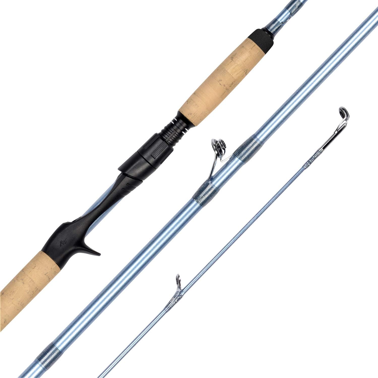 61vjNca9KQL._AC_SL1500_.jpg Saltwater Fishing Rods, Spinning Rods and Casting Rods, Featuring Guides, Carbon Blanks, Nano Resin Technology, Cork Handles - Image 1