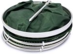Collapsible Fish Keeping Net - Rubberized Mesh Fishing Basket - Foldable Fish Live Well for Dock & Kayak - Keep Bait and Fish Alive