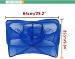 Foldable Bait Trap Fishing Net - Hand Cast Cage for Catching Fish Shrimp Crab Crawfish - Image 2