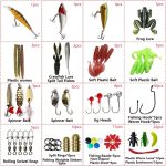 Fishing Lures Kit Set, Baits Tackle Including ,  Lures, Spinnerbaits, Wo, Jigs, Hooks, Tackle Box and More Fishing Gear Lures for Bass Trout - Image 2