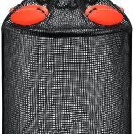 Extra Large Foldable Floating Fishing Basket for Live Caught Fish, Floatable Fishing Net Basket, Heavy Duty Coated Portable Fish Basket